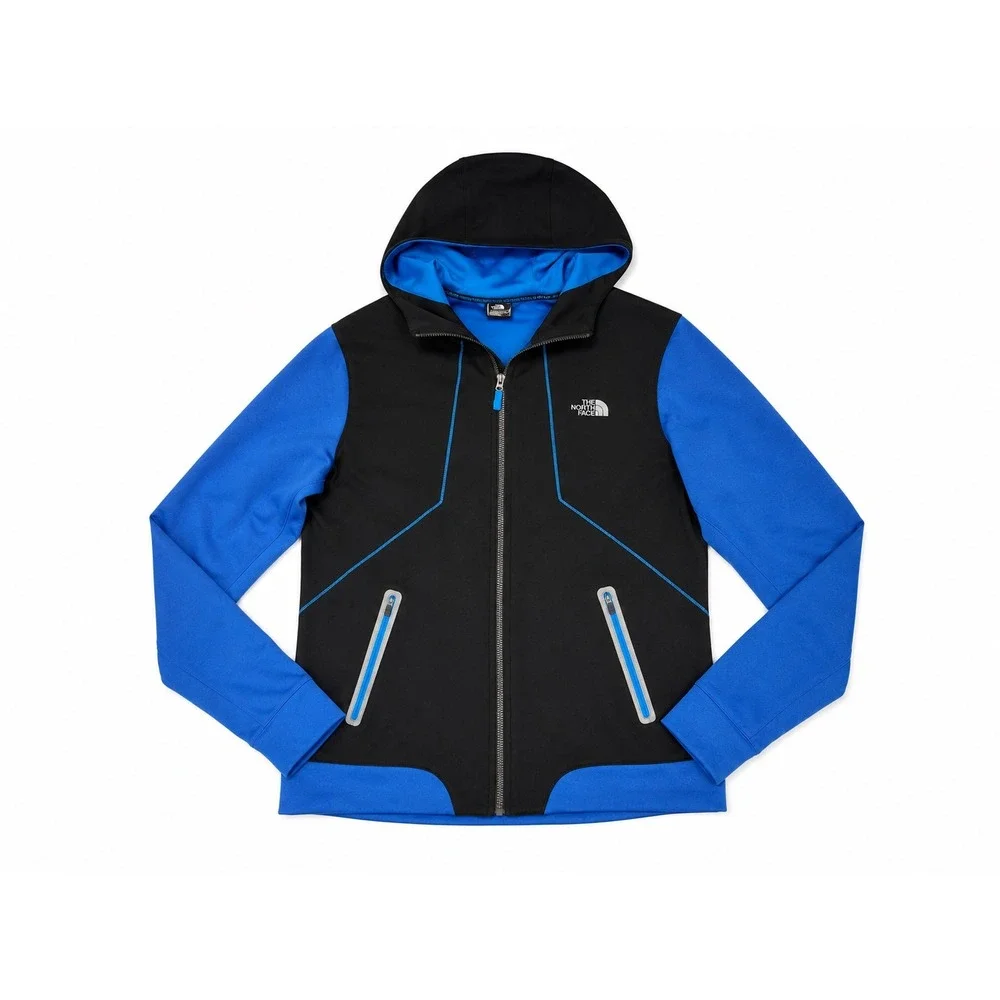 The North Face Kilowatt Jacket Mens Large Black Blue Mountain Athletics Hoodie